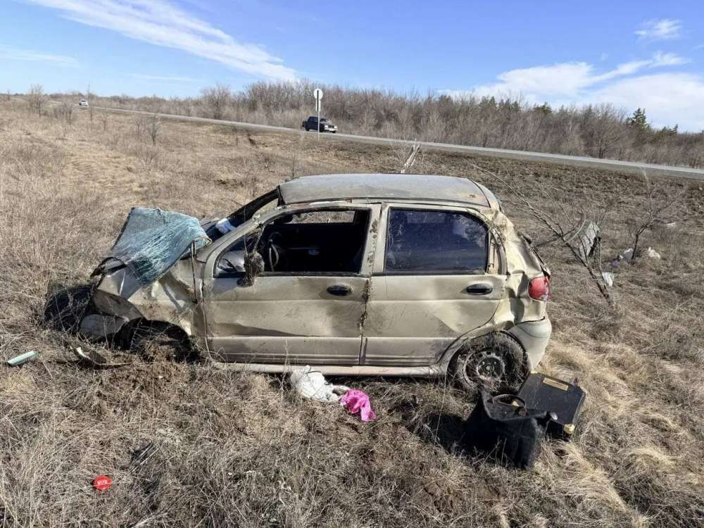 В ДТП под Оренбургом пострадала 75-летняя пассажирка