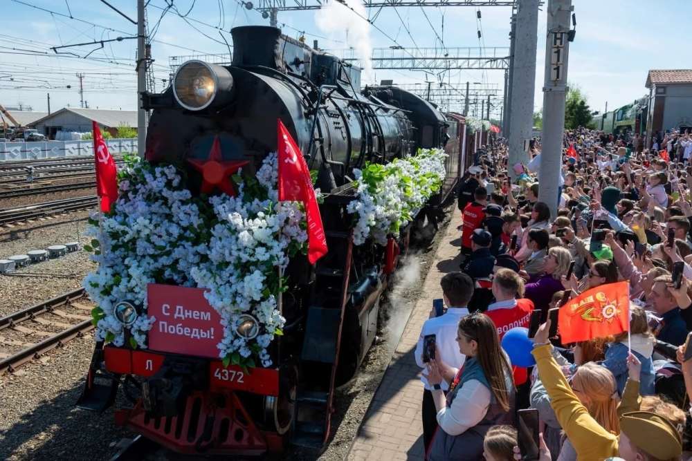 «Поезд Победы» приедет в Оренбург 8 мая