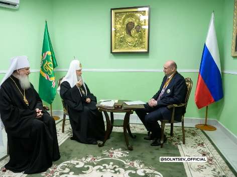 Евгений Солнцев попросил Патриарха Кирилла помочь вернуть в Оренбуржье Табынскую икону Божией Матери