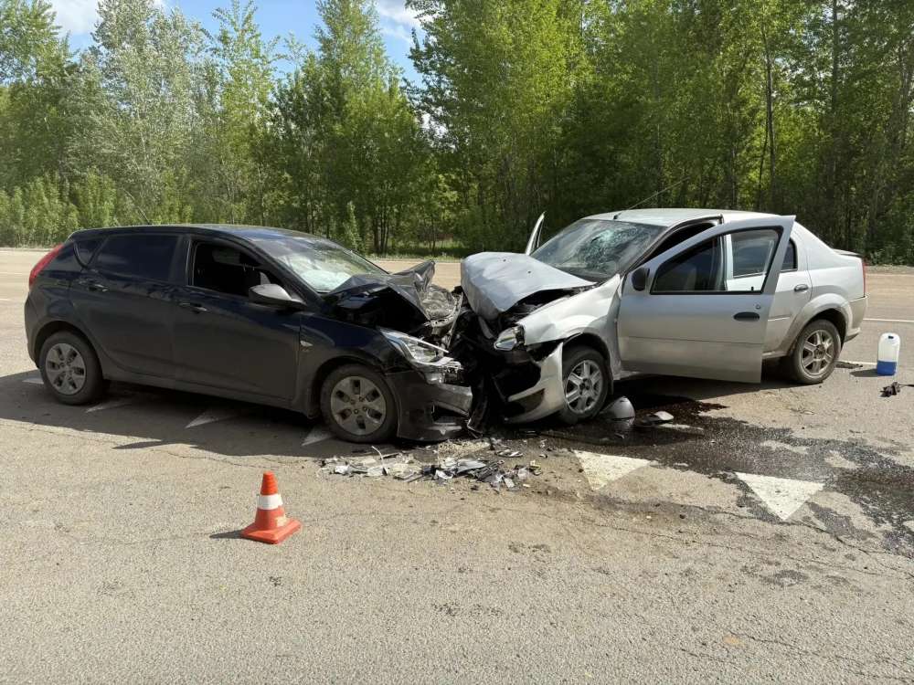 В Саракташском районе в ДТП пострадали два человека