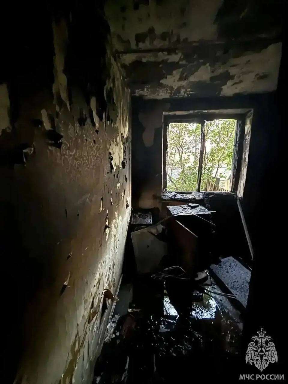 Ночной пожар в Подгородней Покровке унес жизнь пенсионерки