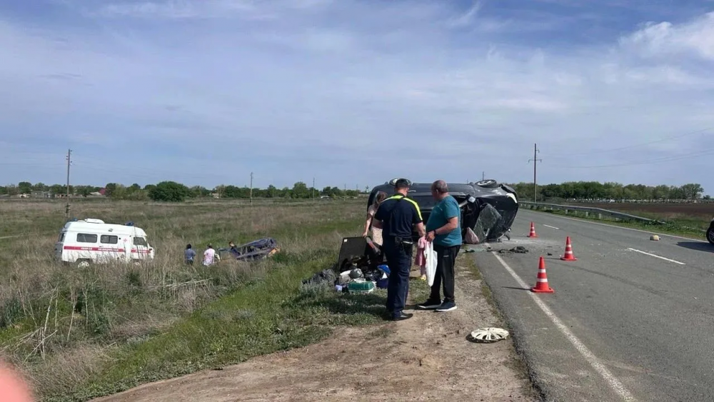 Полиция Оренбуржья ищет очевидцев ДТП у села Рождественка