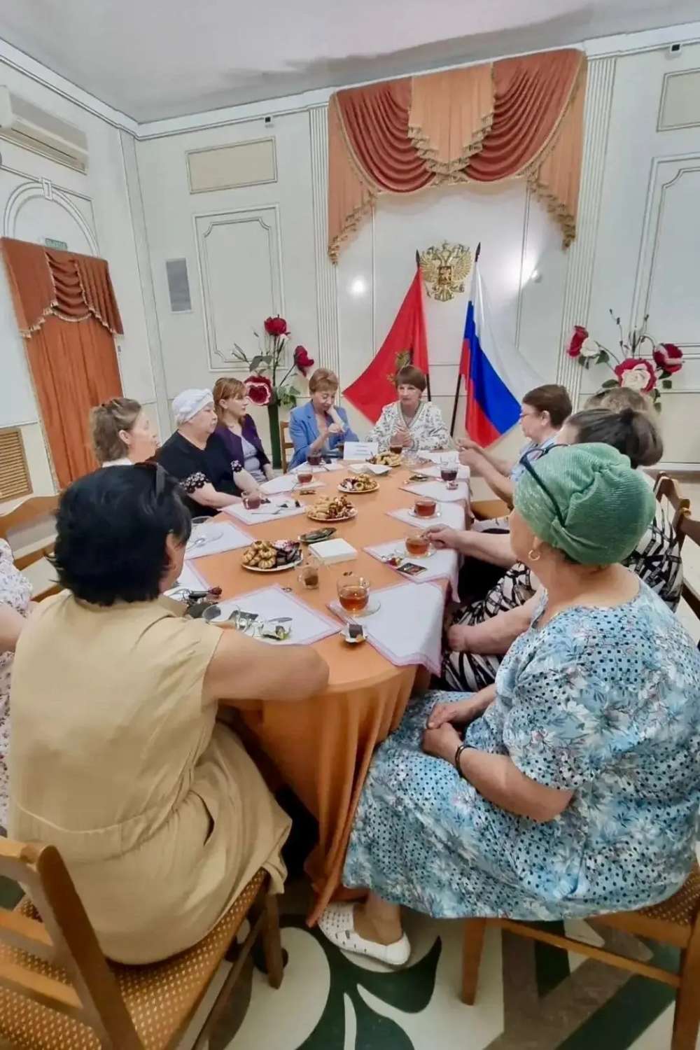 Встреча с семьями участников СВО в Соль-Илецке 
