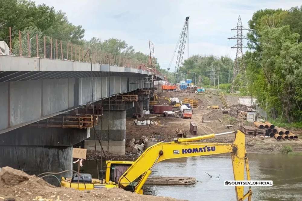 Реконструкция моста на Братьев Коростелёвых идёт с опережением графика