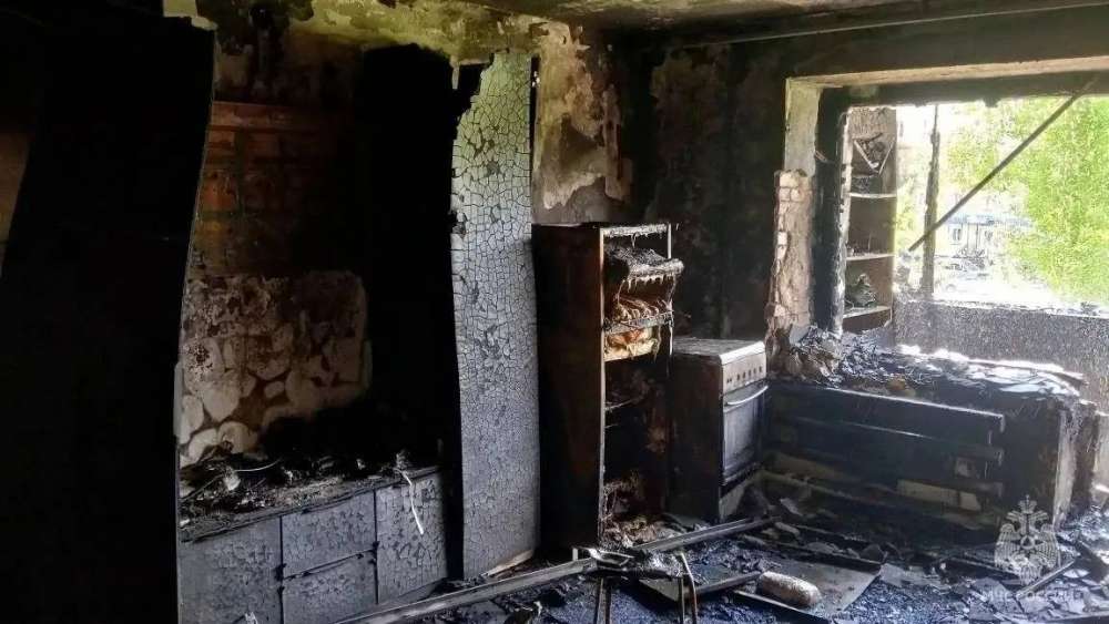 В Ясном при пожаре эвакуировали 10 человек