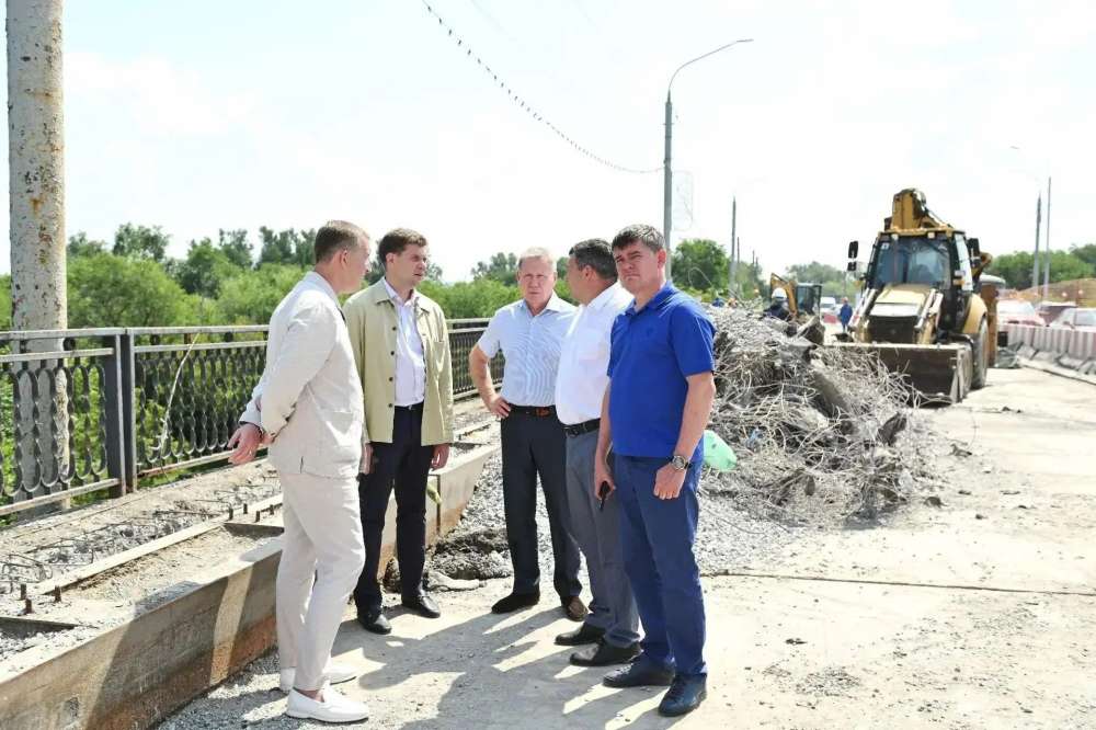 Автомобильный мост через Урал в Оренбурге: больше половины объекта отремонтировано!