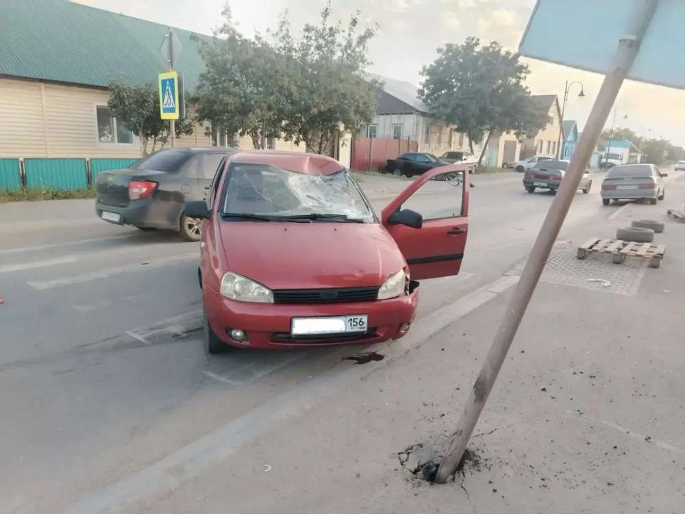 В Соль-Илецке легковушка сбила насмерть велосипедиста