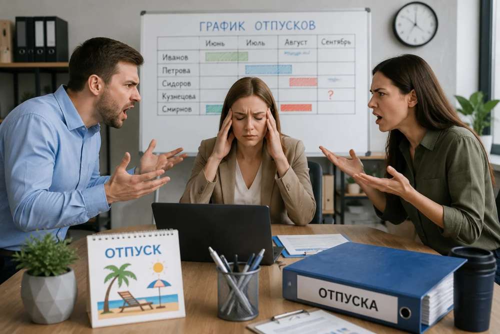 Конфликты из-за графика отпусков наблюдаются у одной трети работающих оренбуржцев