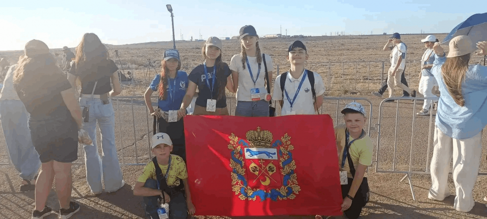 Школьники из Оренбуржья побывали на Байконуре и увидели запуск «Союза МС‑29»