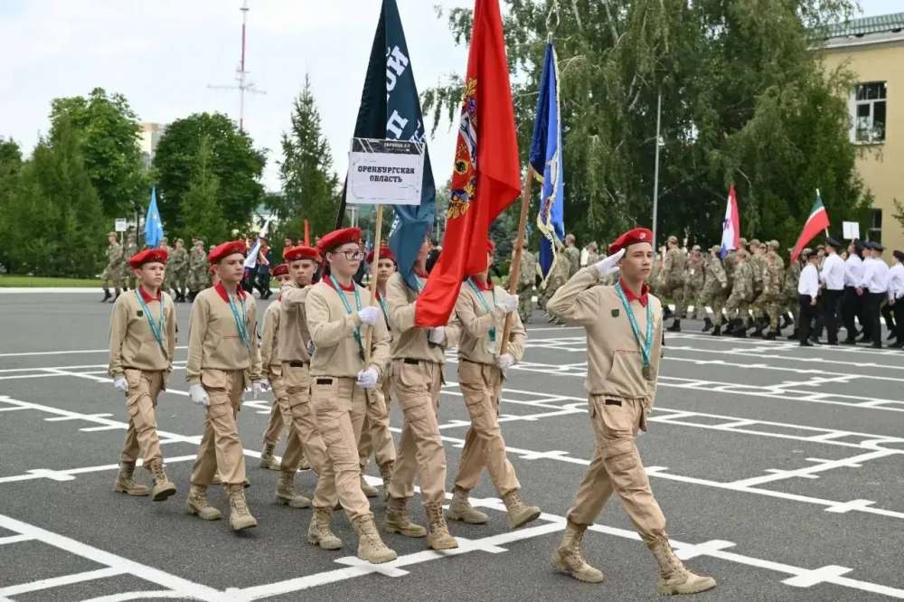 Оренбургский отряд «ВПК Гранит» победил на окружном этапе «Зарницы 2.0»
