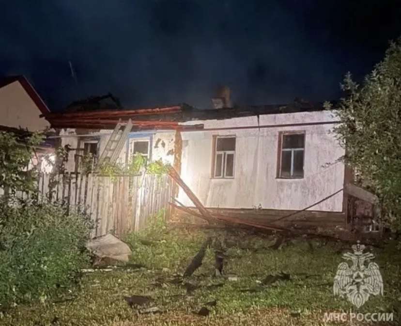 В Оренбуржье на пожаре погиб 45-летний мужчина