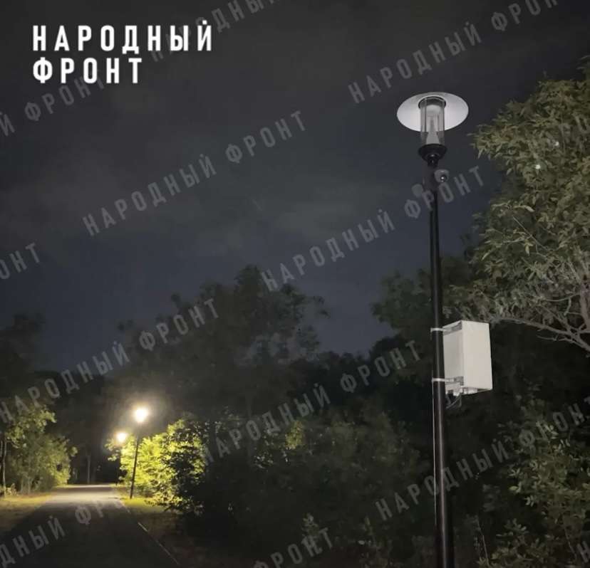 В парке «Березка» в Оренбурге выявили проблему с освещением