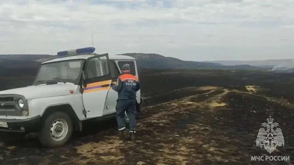 В Кувандыкском округе горит 5 тысяч гектаров сухой травы