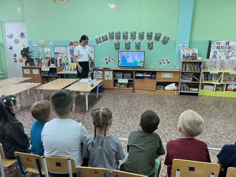 Не просто «кап-кап»: в Оренбурге малышей посвятили в «хранители воды» 