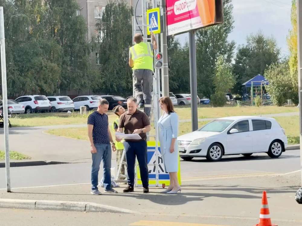  Автодвижение на пересечении ул. Салмышской и пр. Северного будут регулировать новые светофоры