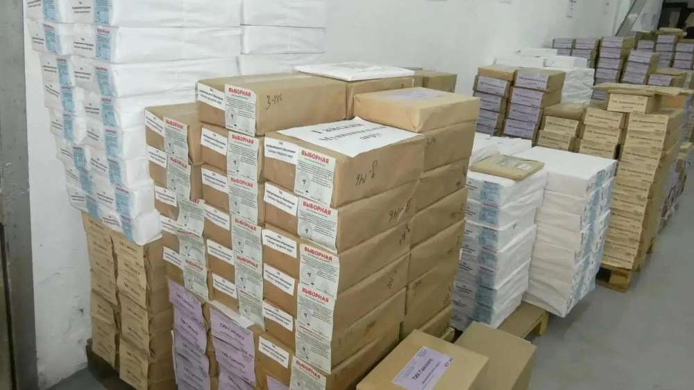 В Оренбуржье напечатали свыше 6 млн бюллетеней к выборам