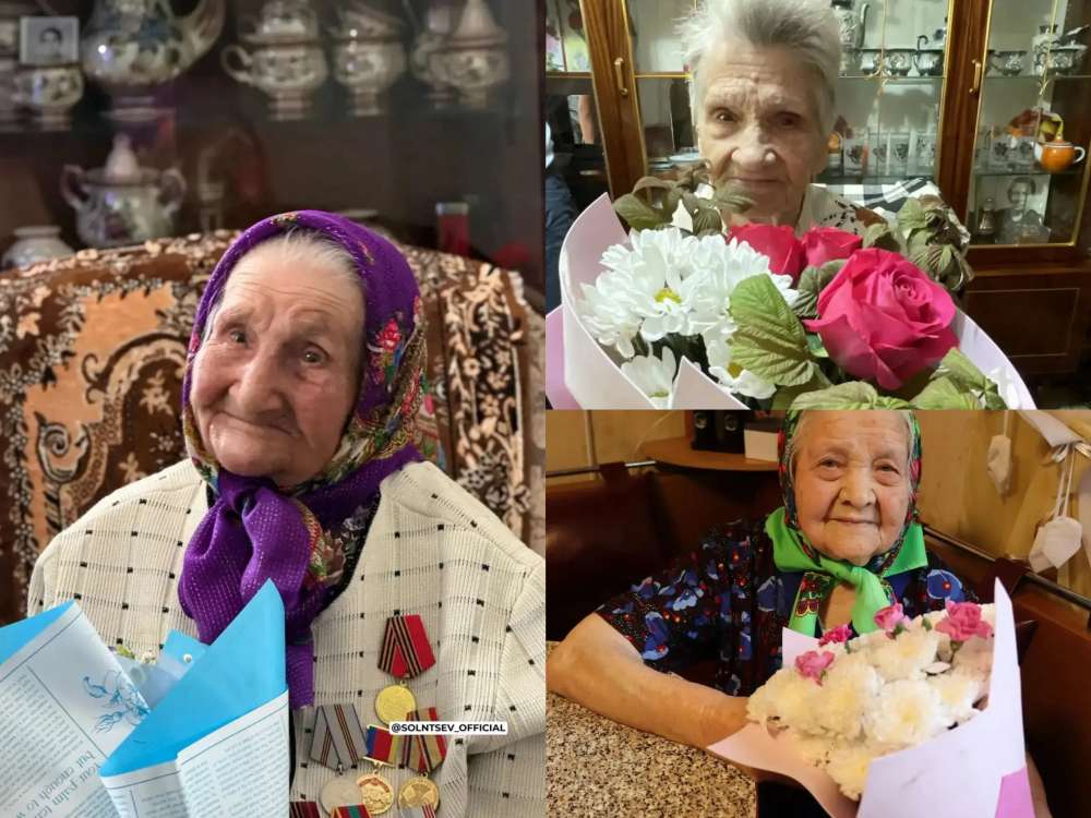 100-летние жительницы Оренбуржья принимают участие в выборах